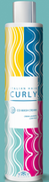 CURLY Co-Wash low foaming Conditioner suitable for shiny, no-frizzy, soft and combables curls