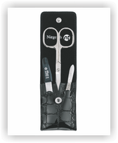 Niegeloh Solingen Manicure Set "Kroko S", 3 pcs