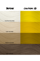 Semi-Permanent Yellow UV Hair Dye,100ml
