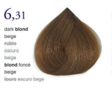 Salerm Vison hair coloring cream, 6.31 nr., 75ml