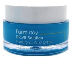Farmstay DR-V8 Solution Cream (Hyaluronate), 50g