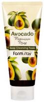 Farmstay Avocado Premium Pore Deep Cleansing Foam, 180ml