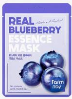 FARMSTAY Real Blueberry Essence Mask, 23ml.