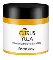 FARMSTAY citrus YUJA vitalizing moisture cream, 80g.