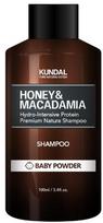 Honey & Macadamia Nature Shampoo, Baby Powder, 100 ml