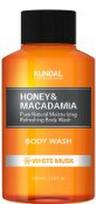 Honey & Macadamia Pure Body Wash, White Musk, 100 ml