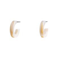 Auskaras - Beige pearl