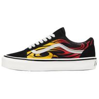 Vans Old Skool Patogūs Universalūs Žemaukščiai Skate Batai Unisex Sportbačiai Juodi Geltoni Raudoni VN000D56MCG 40.5