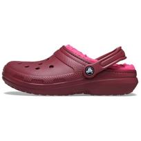 Crocs Šilti Lengvi Patogūs Apvalus Pirštas Įslystami Mediniai Klumpės Moteriškos klumpės Rožinė-Raudona 203591-6XH 39-40