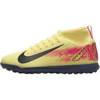 Nike Mercurial Superfly 10 Odiniai Club Patogūs Universalūs Neslystantys Patvarūs Vidutinio Aukščio Vaikams Futbolo Batai Geltoni Vaikams sportbačiai HJ6933-800 33.5 beige