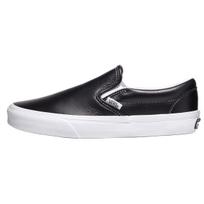 Vans Classic Slip-On Odiniai Patogūs Universalūs Žemi Skate Batai Unisex Kedai Juodi VN000CT5BPB 36