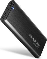 Axagon EEM2-SBC, M.2 SATA screwless RAW box, black, SuperSpeed USB-C 10Gbps