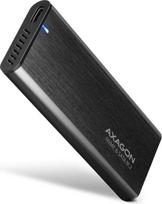 Axagon External USB-C 3.2 Gen 2 metal box for M.2 NVMe & SATA SSD disks. Screwless.