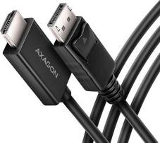 Axagon RVD-HI20C2 DisplayPort - HDMI 2.0 cable 1.8m 4K/60Hz
