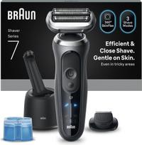 Braun - Series 7 Electric Shaver - SmartCare Center +1 Attachment - 72-G7200CC - Grey