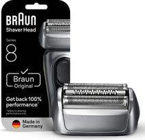 Braun - Series 8 Electric Shaver - ORIGINAL Replacement Head, 83M - Silver