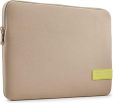 Case Logic 4689 Reflect Laptop Sleeve 13.3 REFPC-113 Plaza Taupe/Sun-Lime