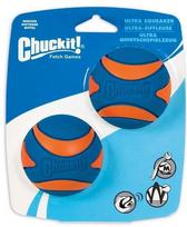 Chuckit - Ultra Squeaker Ball M 6 cm 2 pcs