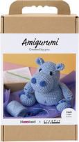 Craft Kit Amigurumi - Hippo - blue - light blue (977866)