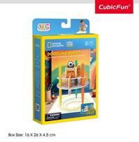 Cubic Fun National Geographic 3D-palapeli "Piešiantis Robotas"