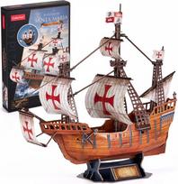 Cubic Fun Puzzle 3D Santa Maria