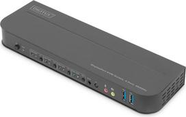 Digitus KVM Switch 4-Port, 4K60Hz, 4x