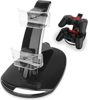 Dual Controller Charge LED Dock Station PS3