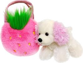 Fancy Pals AURORA FANCY PALS Pliušinis pudeliukas Strawberry rankinėje, 20 cm