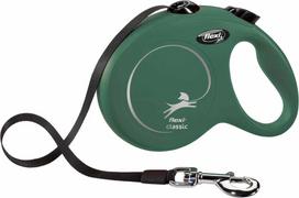 Flexi - Koppel New Classic - L - 5m Band - Olive - Max 50kg