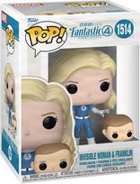 Funko POP! Vinilinė figūrėlė: Marvel: The Fantastic Four: First Steps - Invisible Woman & Franklin