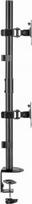 Gembird Mounting arm 2 monitors vertical 17-32 inch 9kg
