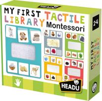 Headu „Montessori“ žaidimas „Lytėjimo biblioteka“