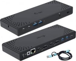 I-Tec Docking Station USB 3.0 / USB-C / Thunderbolt 3 Dual Display Gen2 + Power Delivery 100W