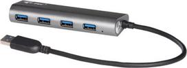 I-Tec USB 3.0 Metal HUB Charging - 4 ports with power/charging