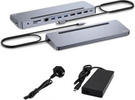 I-Tec USB-C ERGO 3X LCD DOCK/METAL ERGONOMIC 4K DOCK PD 100 W