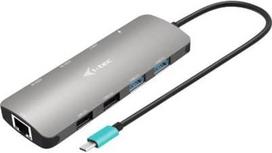 I-Tec USB-C Metal Nano docking station 2x HDMI Display + Power Delivery 100W