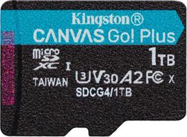 Kingston Memory card microSD 1TB Canvas Go! Plus 200MB/s A2 U3 V30