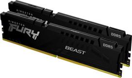 Kingston DRAM 64GB 6000MT/s DDR5 CL36 DIMM (Kit of 2) FURY Beast Black EXPO