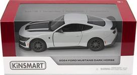 Kinsmart Automobilio modelis 2024 Ford Mustang Dark Horse, scale 1:38