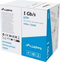Lanberg Cable LAN UTP 1GB/S CCA wire 100M grey
