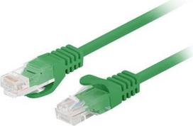 Lanberg PATCHCORD KAT.6 UTP 3M ZIELONY FLUKE PASSED LANBERG 10-PACK