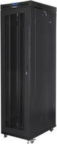 Lanberg Standing rack cabinet 19 inches 47U 800x1000mm, perforated LCD doors (FLAT PACK) black