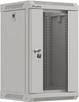 Lanberg WALL-HUNG RACK CABINET 10" 9U 300X300 GREY GLAZED DOOR LANBERG (FLAT PACK)