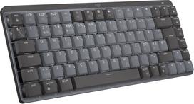 Logitech - MX Compact Mechanical Wireless Illuminated Keyboard - Nordic - Linear Switch