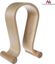 Maclean Headphones Stand Wooden Light Oak MC-815O