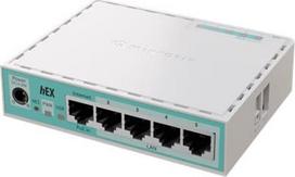 Mikrotik NET ROUTER 10/100/1000M 5P HEX/E50UG MIKROTIK