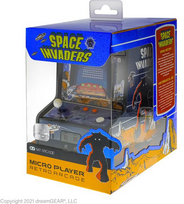 MY ARCADE Micro Player ,,Space Invaders Collectible Retro" nešiojama žaidimų konsolė, premium versija