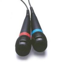 Official Singstar Wired Microphones + USB Adaptor (Bagged) PS2/PS3/PS4