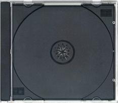 Omega CD case Jewel PL, black