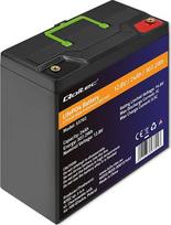 Qoltec 53702 LiFePO4 lithium iron phosphate battery | 12.8V | 24Ah | 307.2Wh | BMS